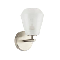 Artcraft - AC12181BN - One Light Wall Sconce - Brooke - Brushed Nickel