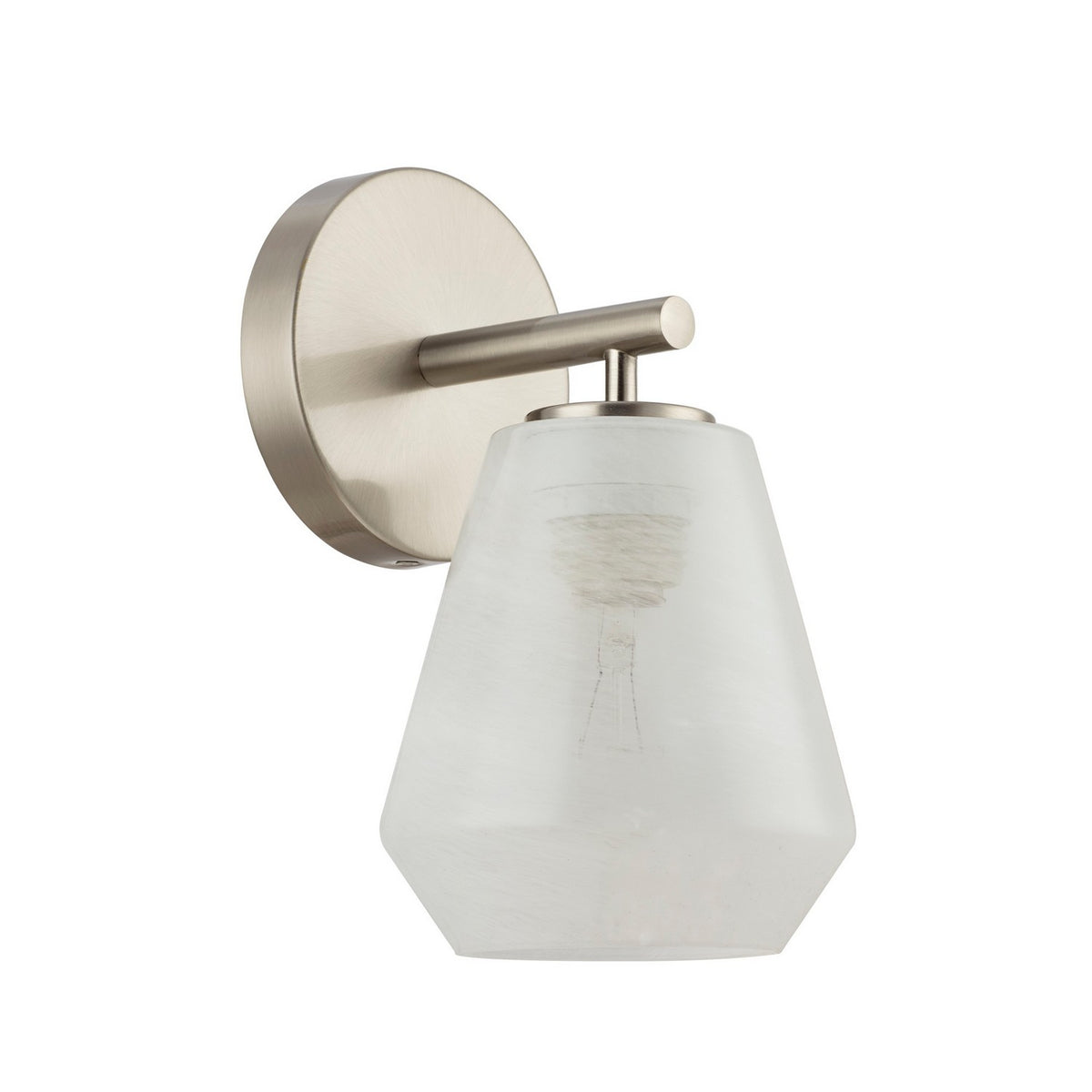 Artcraft - AC12181BN - One Light Wall Sconce - Brooke - Brushed Nickel