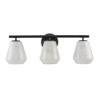 Artcraft - AC12183BK - Three Light Bathroom Vanity - Brooke - Black