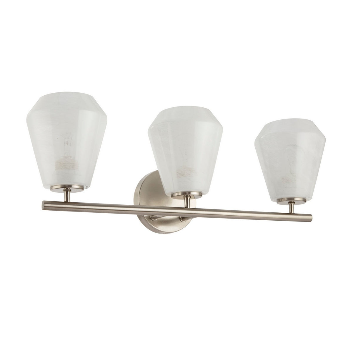 Artcraft - AC12183BN - Three Light Bathroom Vanity - Brooke - Brushed Nickel