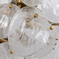 Artcraft - AC12211BR - Eight Light Chandelier - Lily - Brushed Brass