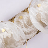 Artcraft - AC12214BR - Four Light Bathroom Vanity - Lily - Brushed Brass