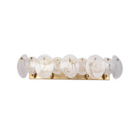 Artcraft - AC12215BR - Five Light Bathroom Vanity - Lily - Brushed Brass