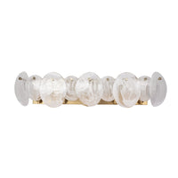 Artcraft - AC12215BR - Five Light Bathroom Vanity - Lily - Brushed Brass