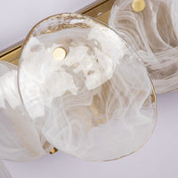 Artcraft - AC12215BR - Five Light Bathroom Vanity - Lily - Brushed Brass