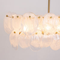 Artcraft - AC12217BR - Seven Light Island Pendant - Lily - Brushed Brass