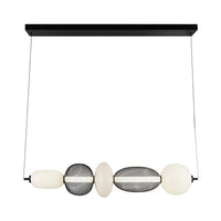 Artcraft - AC7462BK - LED Island Pendant - Ace - Black