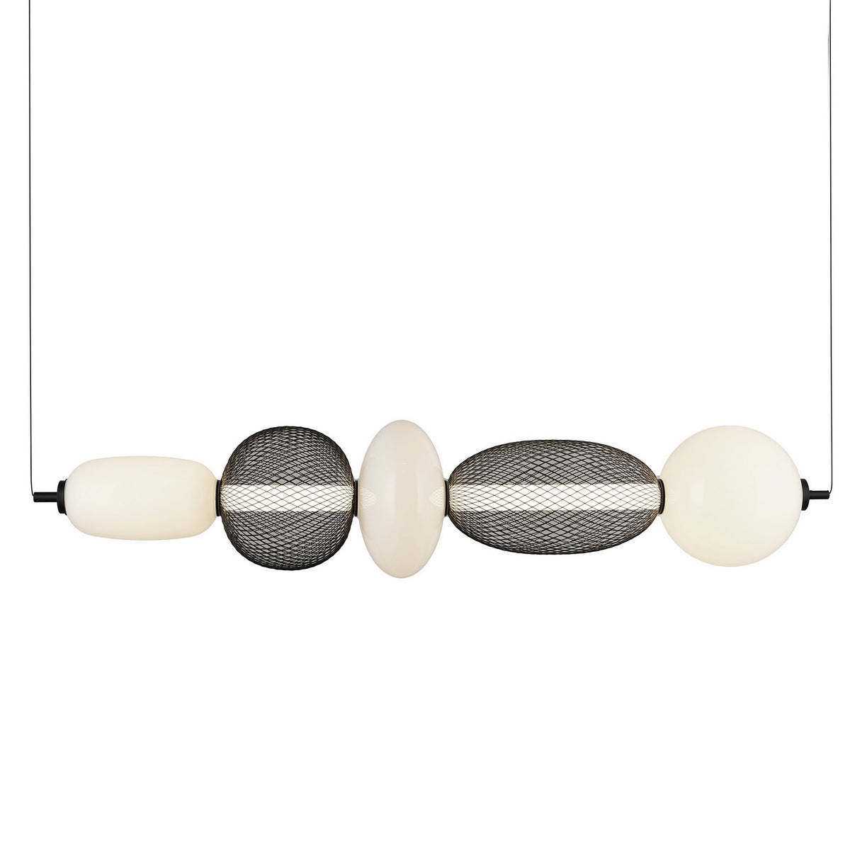 Artcraft - AC7462BK - LED Island Pendant - Ace - Black