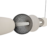 Artcraft - AC7462BK - LED Island Pendant - Ace - Black