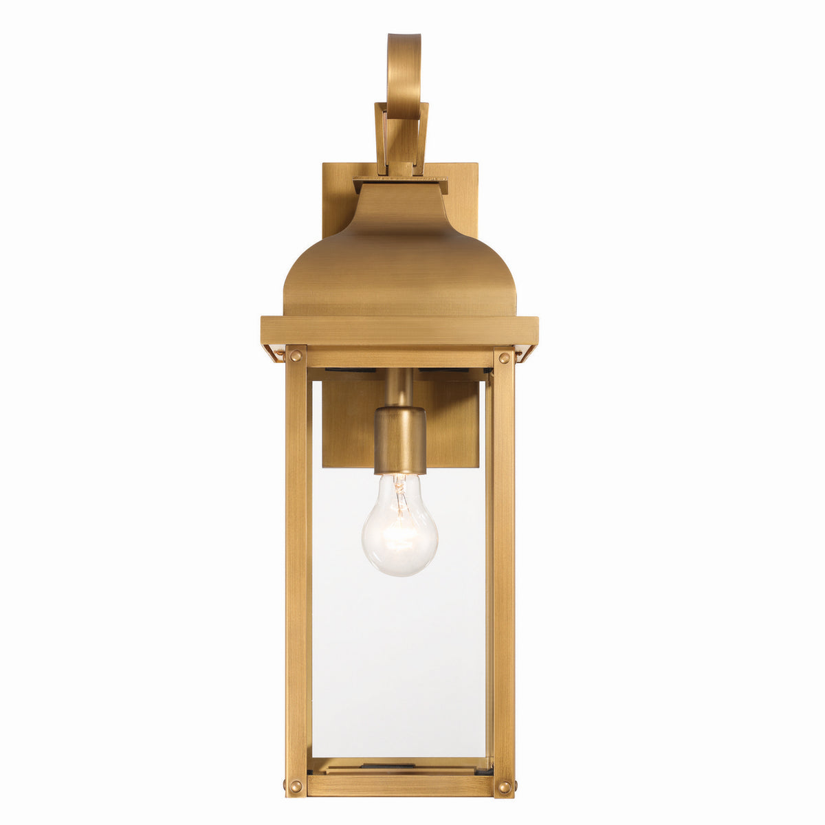 Artcraft - AC8180WB - One Light Outdoor Wall Sconce - Madrid - Weathered Brass