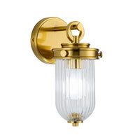 Artcraft - AC12021BR - One Light Wall Sconce - Myla - Vintage Brass