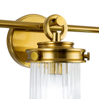 Artcraft - AC12023BR - Three Light Bathroom Vanity - Myla - Vintage Brass