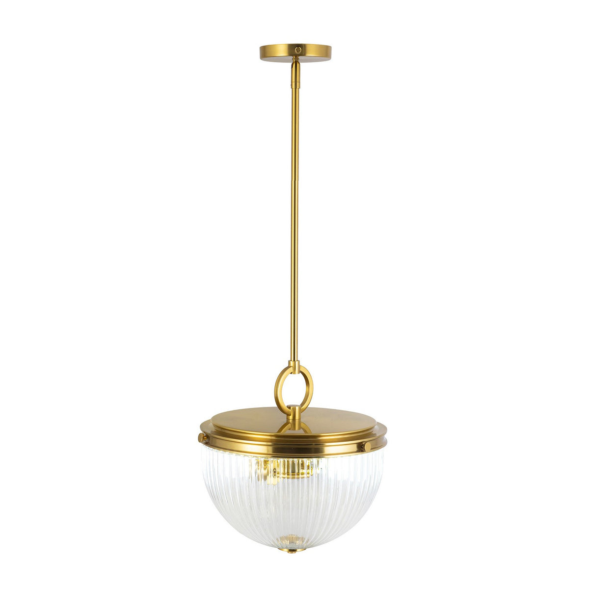 Artcraft - AC12025BR - Two Light Pendant - Myla - Vintage Brass