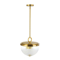 Artcraft - AC12025BR - Two Light Pendant - Myla - Vintage Brass