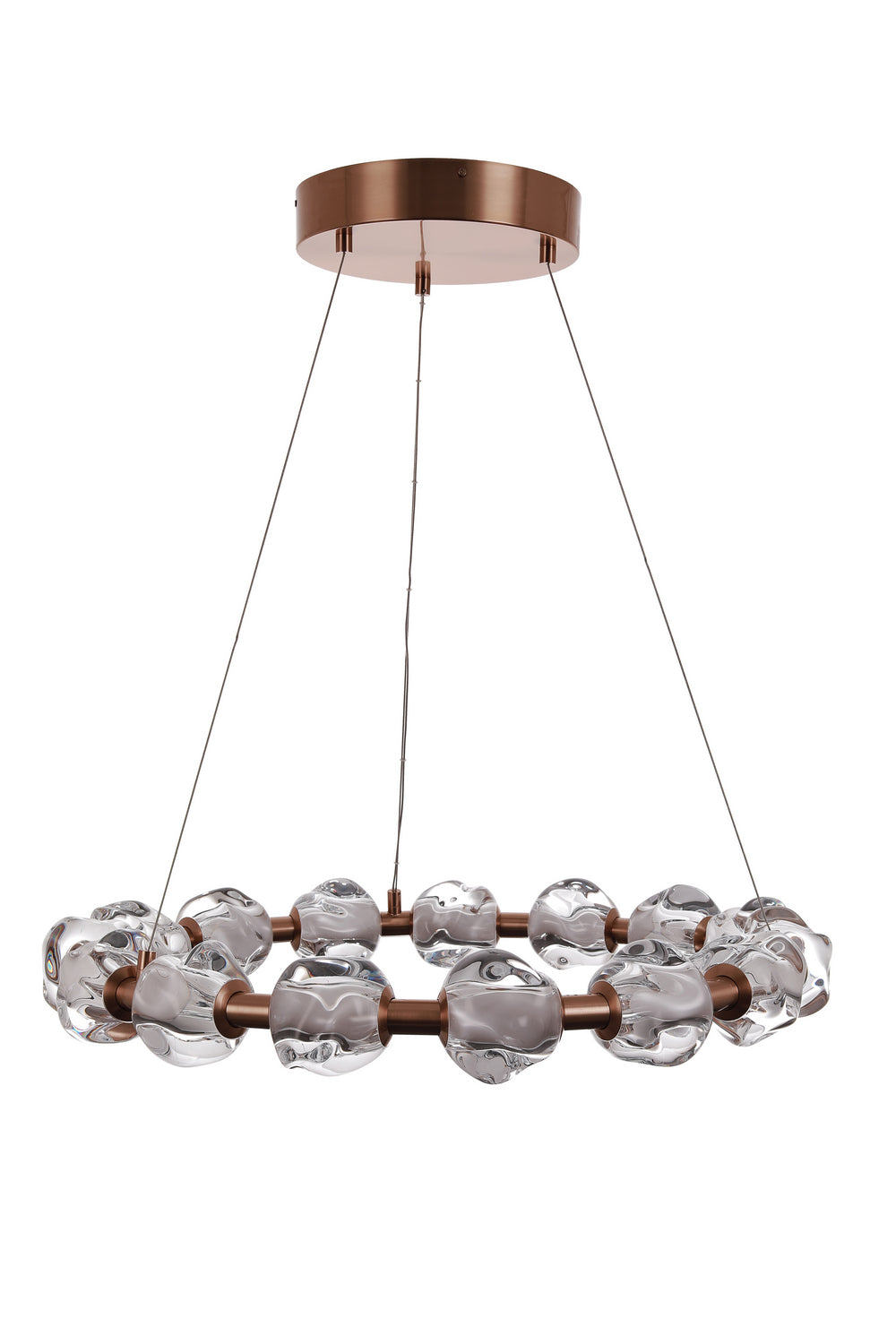 Craftmade - 59415-SB-LED - LED Chandelier - Jackie - Satin Brass