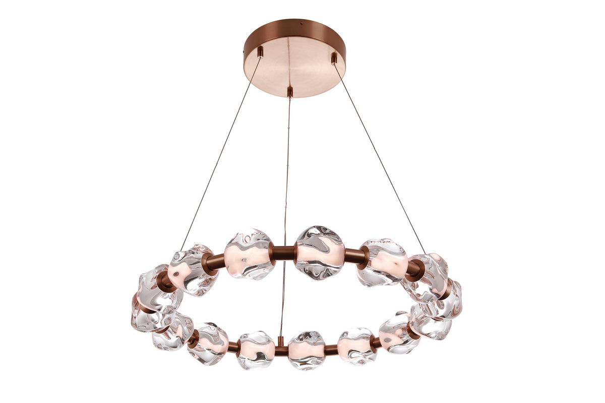 Craftmade - 59415-SB-LED - LED Chandelier - Jackie - Satin Brass
