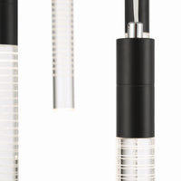 Artcraft - AC12143BK - LED Chandelier - Celine - Black