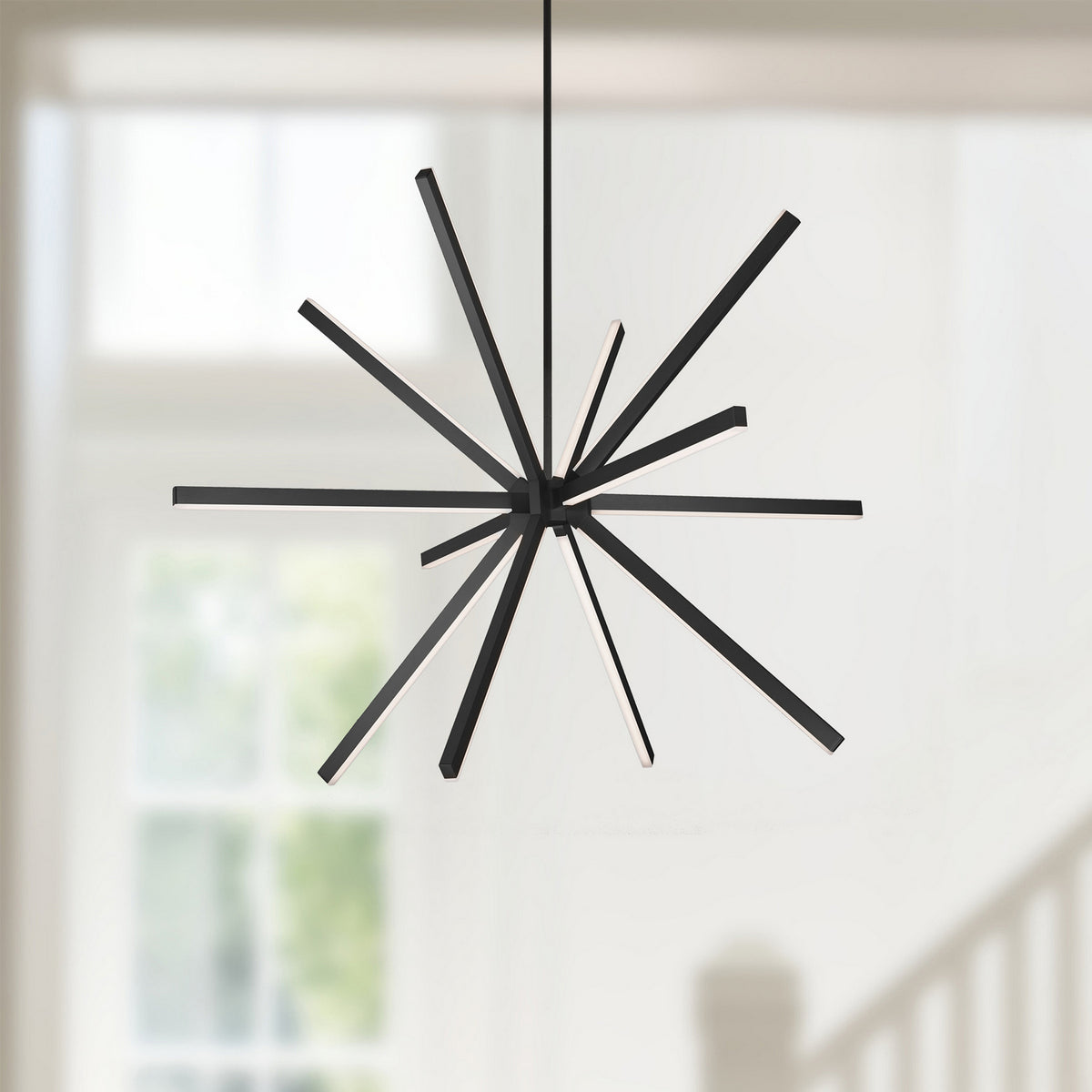 Kuzco Lighting - CH14356-BK-UNV - LED Chandelier - Sirius - Black