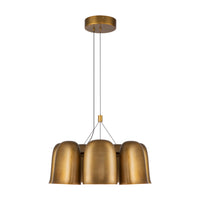 Kuzco Lighting - CH21120-VB-UNV - LED Chandelier - Bell - Vintage Brass
