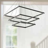 Kuzco Lighting - CH88332-BK-UNV-010 - LED Chandelier - Piazza - Black