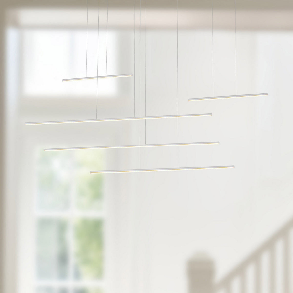 Kuzco Lighting - MP14960-WH-UNV-010 - LED Pendant - Chute Motion - White