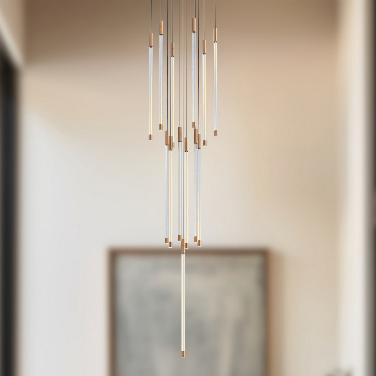 Kuzco Lighting - MP75121-BG-UNV-010 - LED Pendant - Motif - Brushed Gold