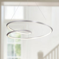 Kuzco Lighting - PD22339-BN-UNV-010 - LED Pendant - Ampersand - Brushed Nickel