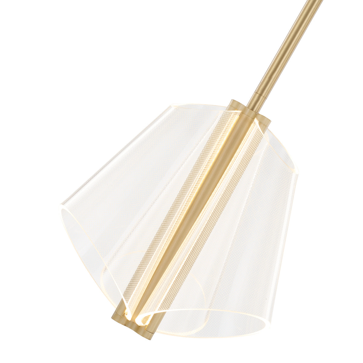 Kuzco Lighting - PD62511-BG/LG-UNV - LED Pendant - Mulberry - Brushed Gold/Light Guide