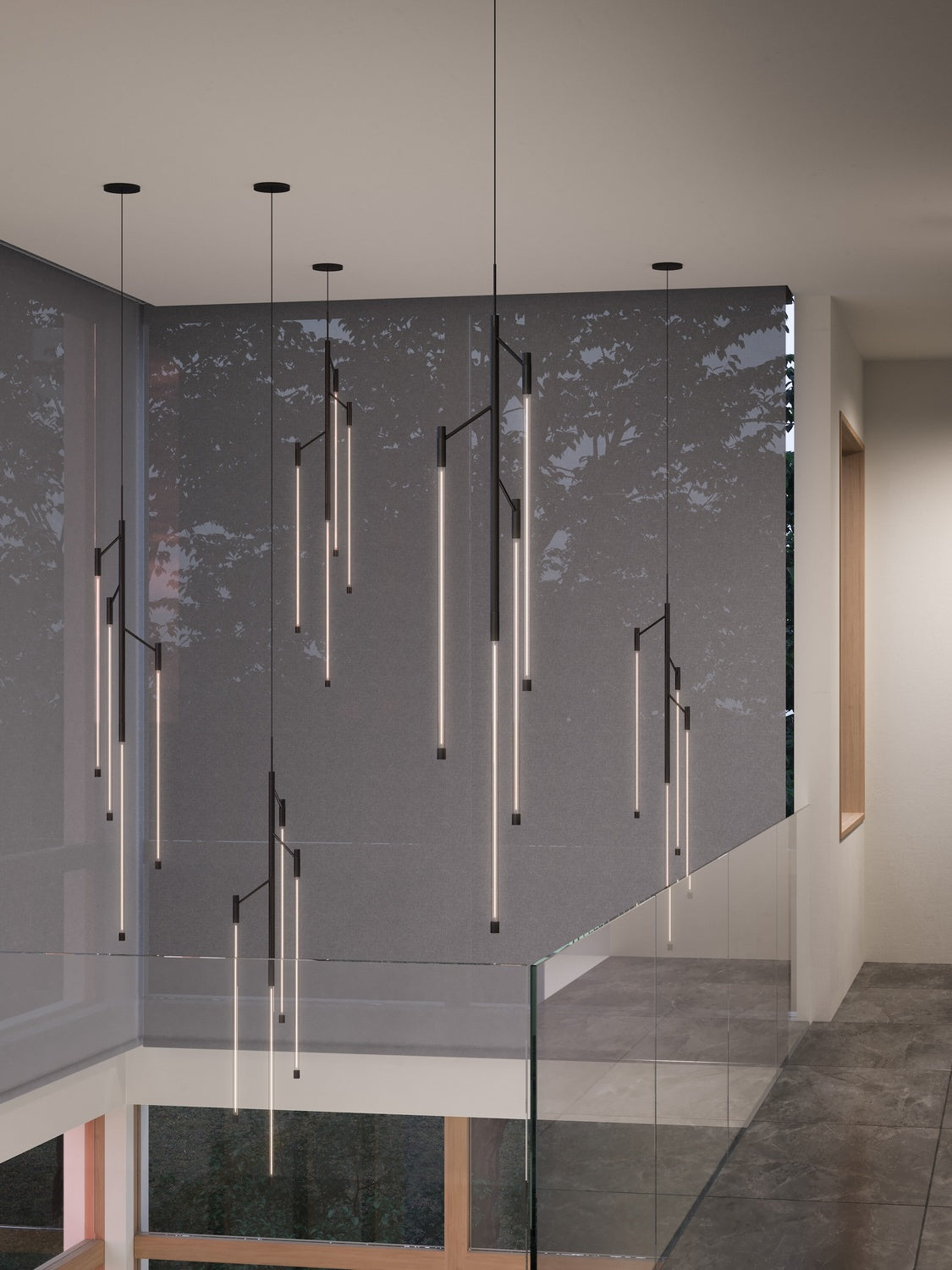 Kuzco Lighting - PD74746-BK-UNV - LED Pendant - Motif - Black