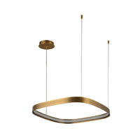 Kuzco Lighting - PD78019-VB-UNV - LED Pendant - Yukon - Vintage Brass