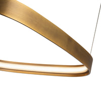 Kuzco Lighting - PD78019-VB-UNV - LED Pendant - Yukon - Vintage Brass