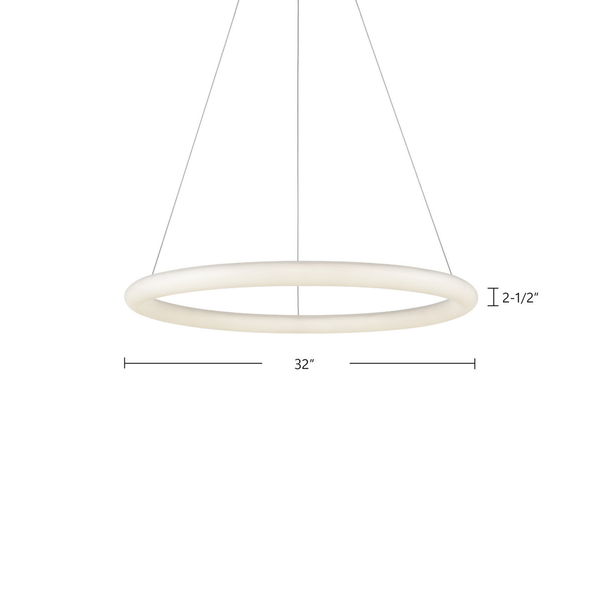Kuzco Lighting - PD80332-WH-UNV-010 - LED Pendant - Cumulus Minor - White