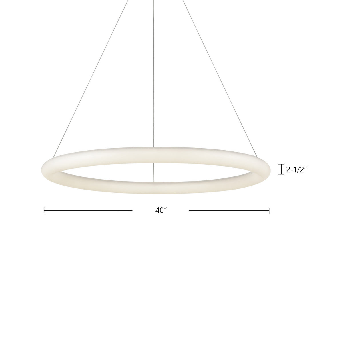 Kuzco Lighting - PD80340-WH-UNV-010 - LED Pendant - Cumulus Minor - White