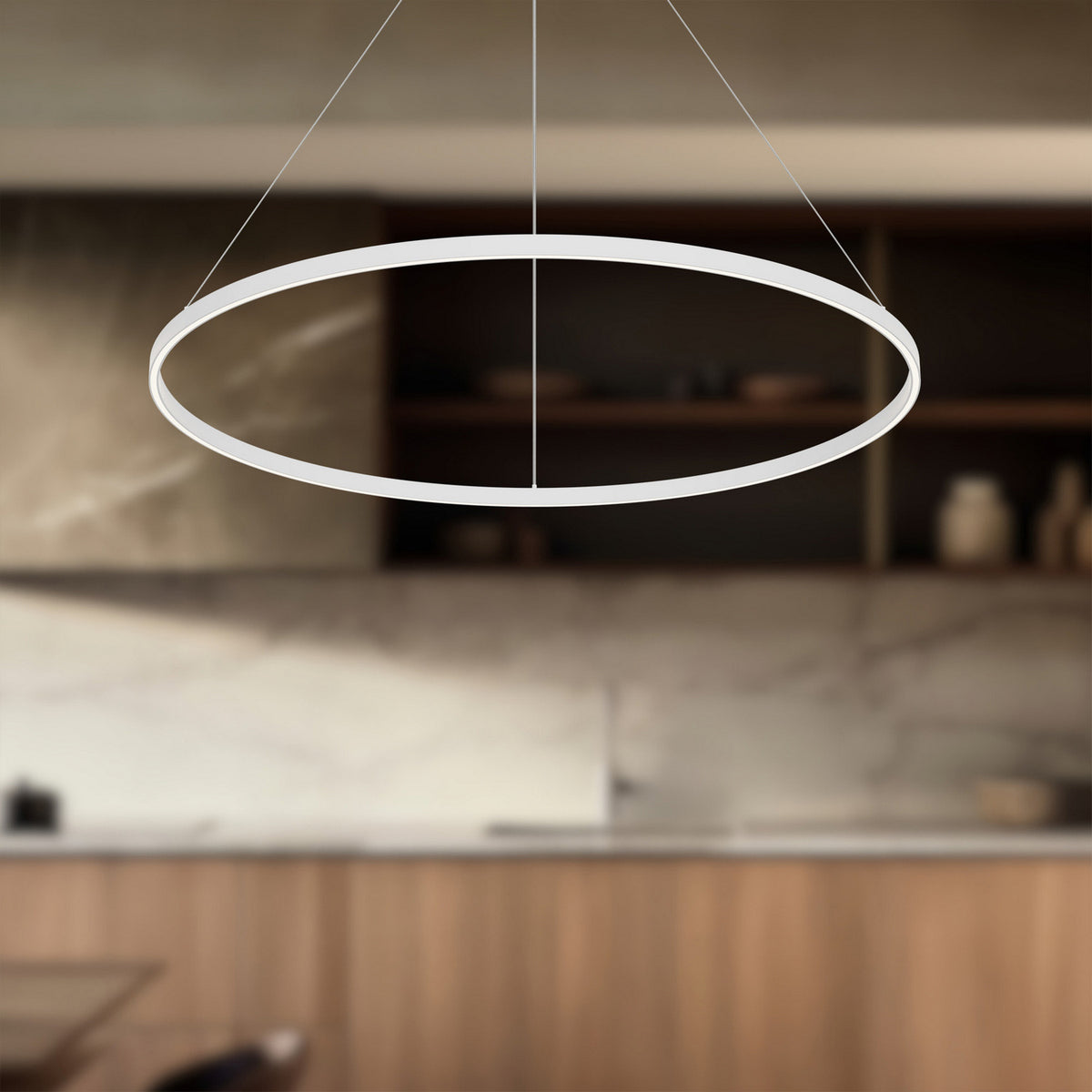 Kuzco Lighting - PD87748-WH-UNV-010 - LED Pendant - Cerchio - White