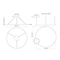 Kuzco Lighting - PD87748-WH-UNV-010 - LED Pendant - Cerchio - White