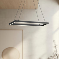 Kuzco Lighting - PD88530-BK-UNV-010 - LED Pendant - Piazza - Black