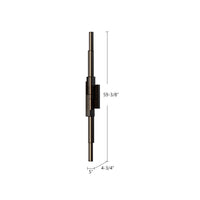 Kuzco Lighting - WS29560-BK-UNV - LED Wall Sconce - Enzo - Black