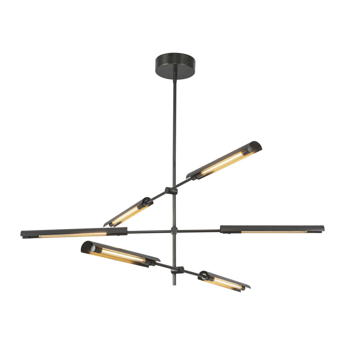 Alora - MP316406UBMS-UNV - LED Pendant - Astrid - Metal Shade/Urban Bronze