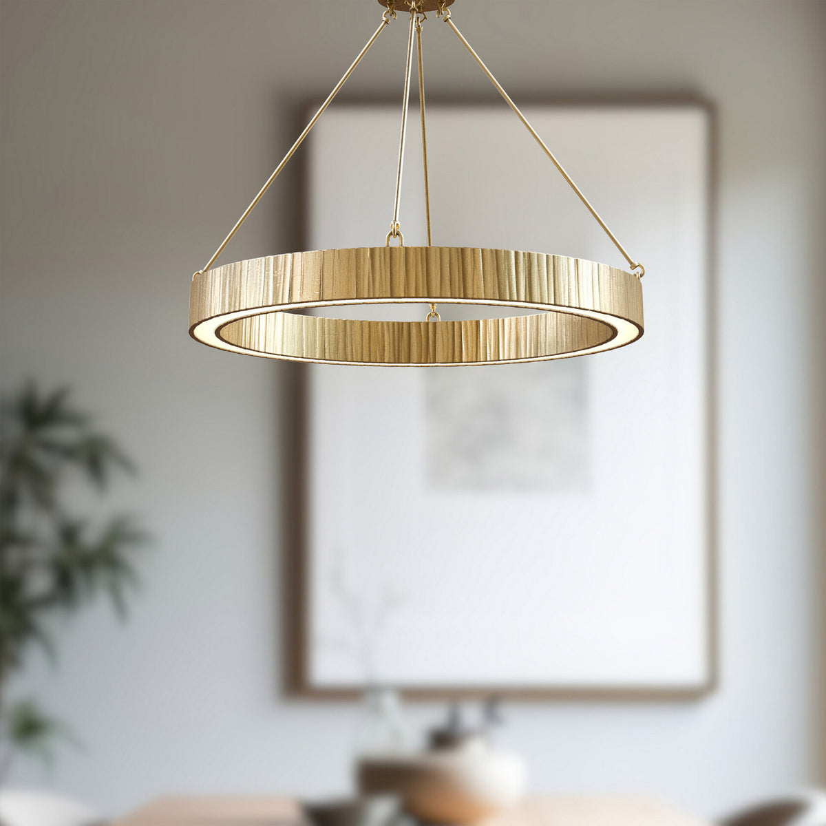 Alora - PD361230VB-UNV - LED Pendant - Kensington - Vintage Brass