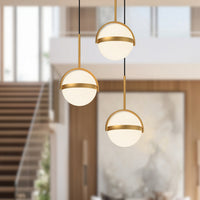 Alora - MP301003BG-UNV - LED Pendant - Globo - Brushed Gold