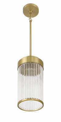 Craftmade - 60192-SB - One Light Pendant - Whittley - Satin Brass