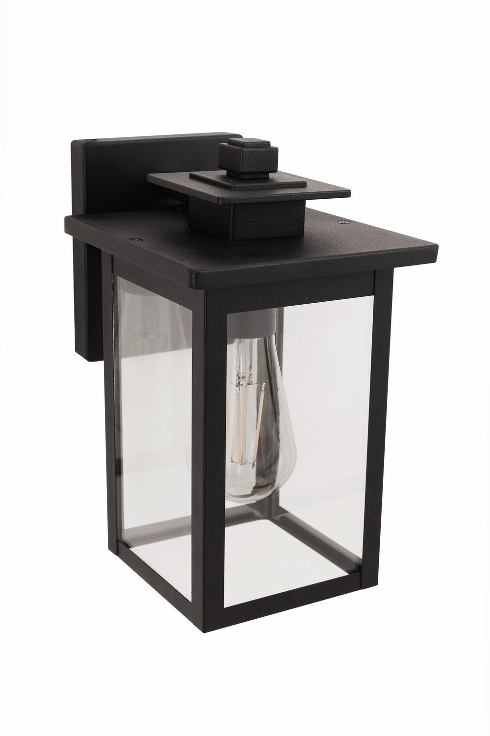 Craftmade - ZA7004-TB - One Light Outdoor Wall Lantern - Rock Creek - Textured Black