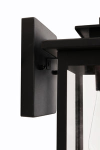 Craftmade - ZA7004-TB - One Light Outdoor Wall Lantern - Rock Creek - Textured Black