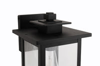 Craftmade - ZA7014-TB - One Light Outdoor Wall Lantern - Rock Creek - Textured Black