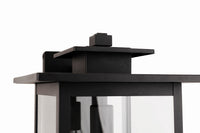 Craftmade - ZA7024-TB - One Light Outdoor Wall Lantern - Rock Creek - Textured Black