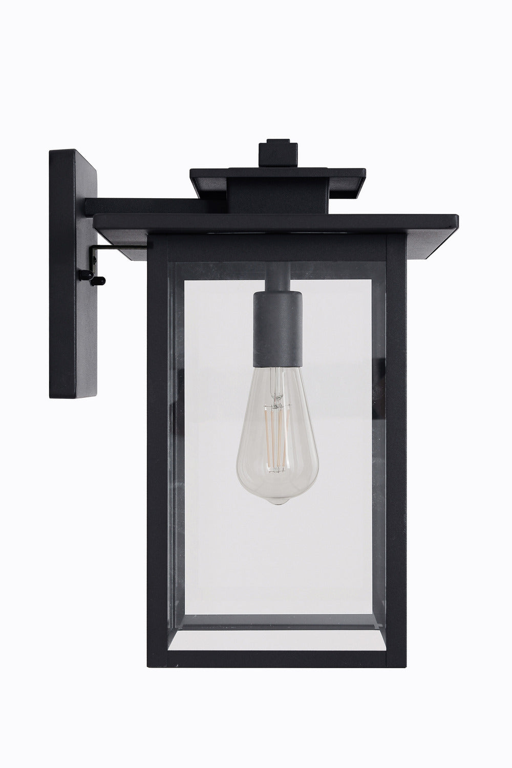 Craftmade - ZA7024-TB - One Light Outdoor Wall Lantern - Rock Creek - Textured Black