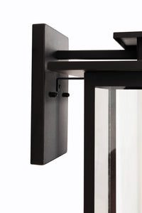Craftmade - ZA7024-TB - One Light Outdoor Wall Lantern - Rock Creek - Textured Black