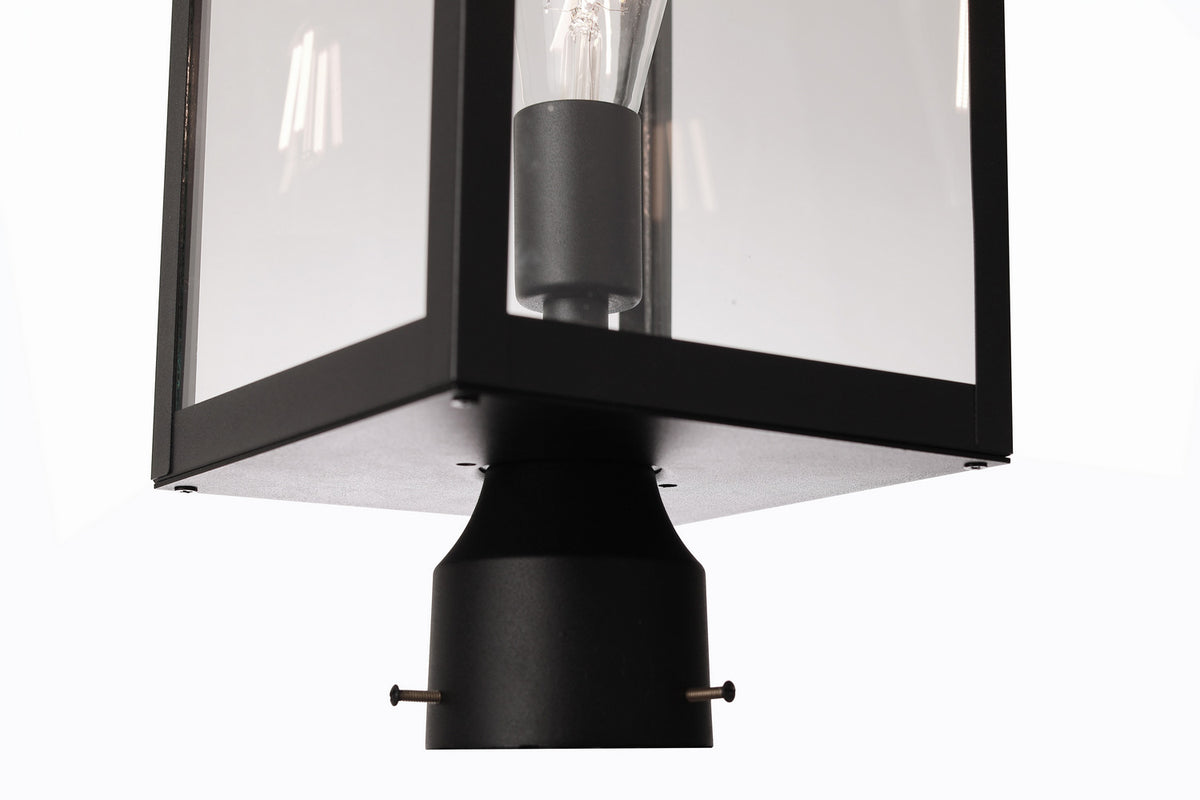 Craftmade - ZA7025-TB - One Light Outdoor Post Mount - Rock Creek - Textured Black