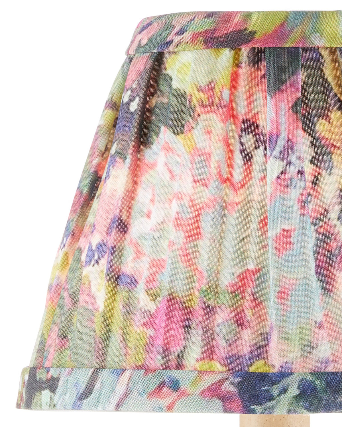 Currey and Company - 0900-0047 - Chandelier Shade - Wildflower - Magenta / Green / Blue