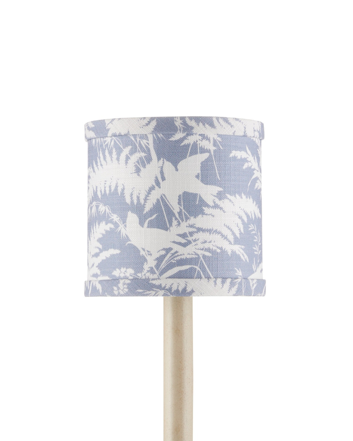 Currey and Company - 0900-0056 - Chandelier Shade - Aviary - Dusty Blue / Ivory